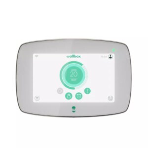 CHARGEUR WALLBOX COMMANDER BLANC TYPE 2   22KW   5M
