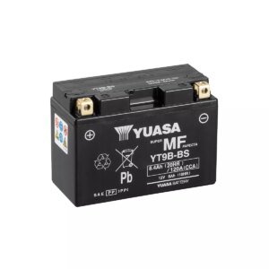 BATTERIE MOTO YUASA AGM YT9B-BS 12V 8AH 120A