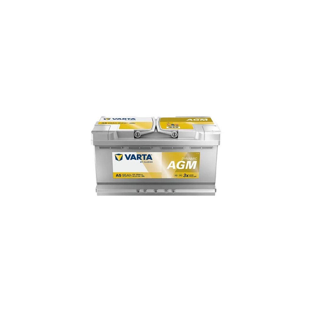 BATTERIE AUTO VARTA A5 SILVER DYNAMIC AGM XEV 12V 95AH 850A
