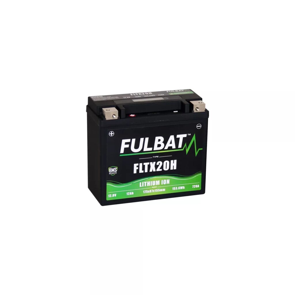 BATTERIE MOTO FULBAT LITHIUM LIFEPO4 FLTX20H 12,8V 153,6WH 720A
