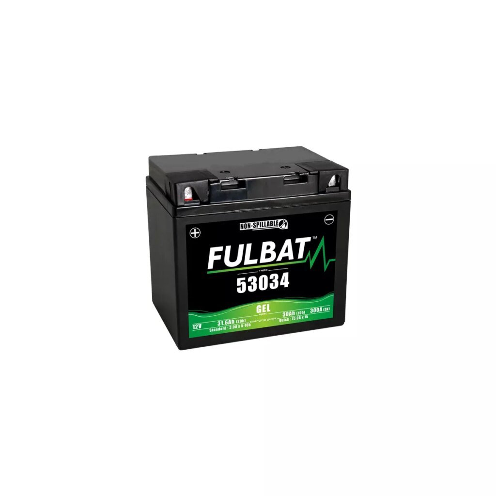BATTERIE MOTO FULBAT GEL 53034 12V 30AH 300A