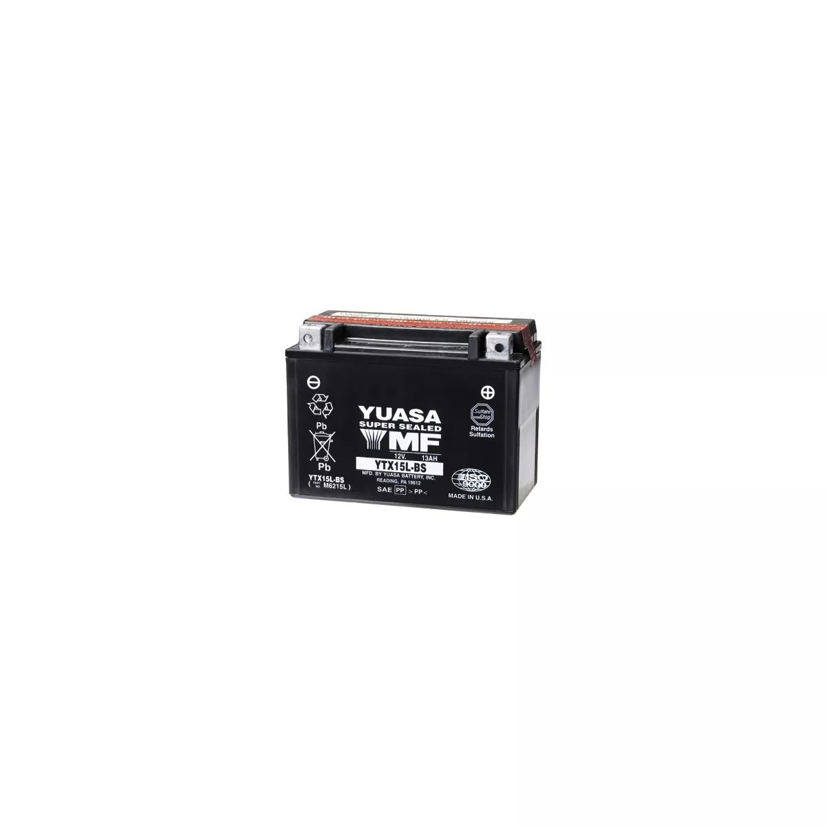 BATTERIE MOTO YUASA AGM YTX15L-BS 12 13AH 230A BATTERIE MOTO YUASA AGM YTX15L-BS 12 13AH 230A – Image 1