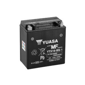 BATTERIE MOTO YUASA AGM YTX16-BS-1 12V 14AH 230A