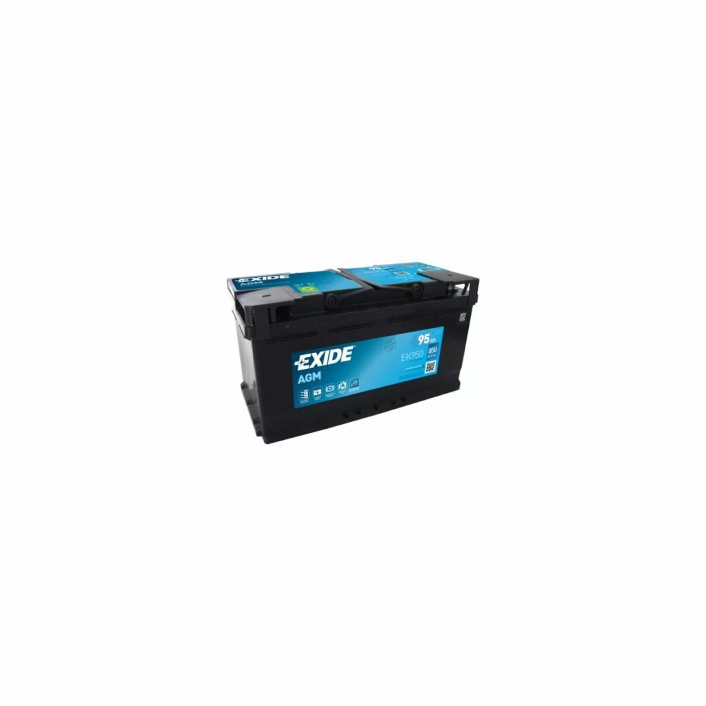BATTERIE EXIDE START STOP AGM EK950 12V 95AH 850A