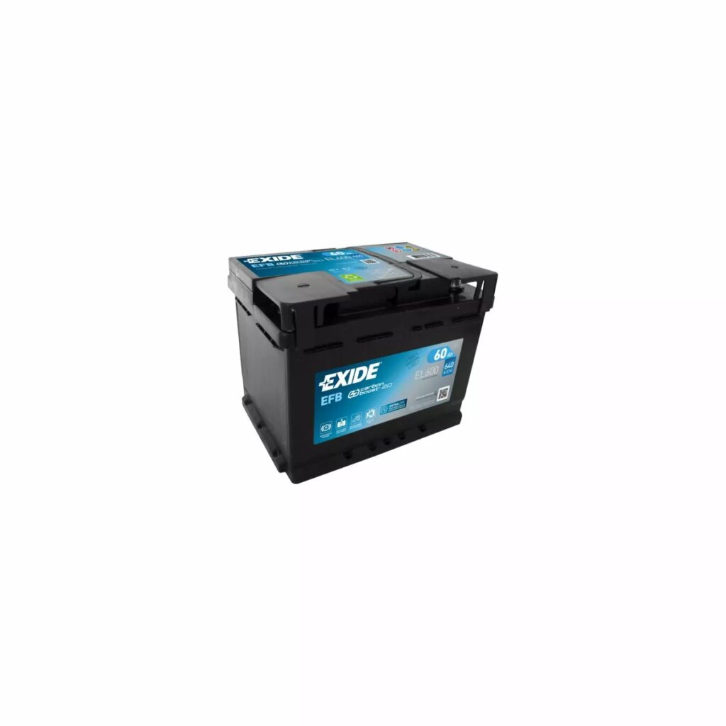 BATTERIE EFB EXIDE EL600 12V 60AH 640A