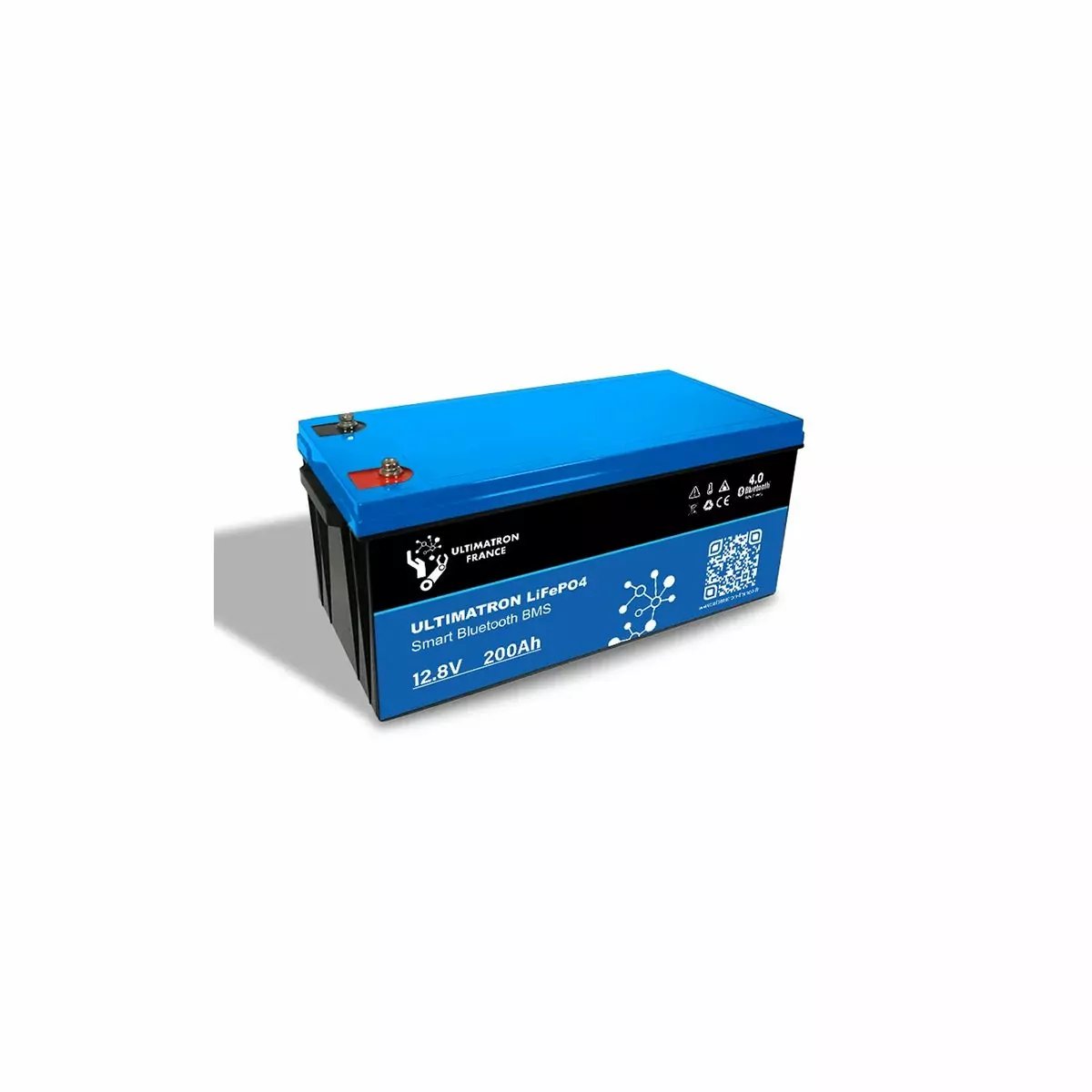 BATTERIE ULTIMATRON LIFEPO4 UBL-12-200 12,8V 200AH BLUETOOTH SMART BMS BATTERIE ULTIMATRON LIFEPO4 UBL-12-200 12,8V 200AH BLUETOOTH SMART BMS – Image 1
