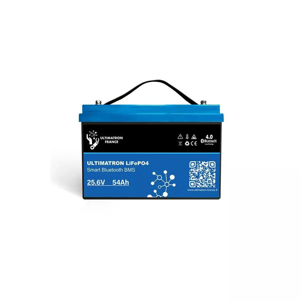 BATTERIE ULTIMATRON LIFEPO4 UBL 24 54 25,6V 54AH BLUETOOTH SMART BMS