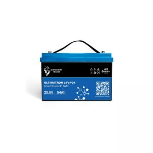 BATTERIE ULTIMATRON LIFEPO4 UBL-24-54 25,6V 54AH BLUETOOTH SMART BMS