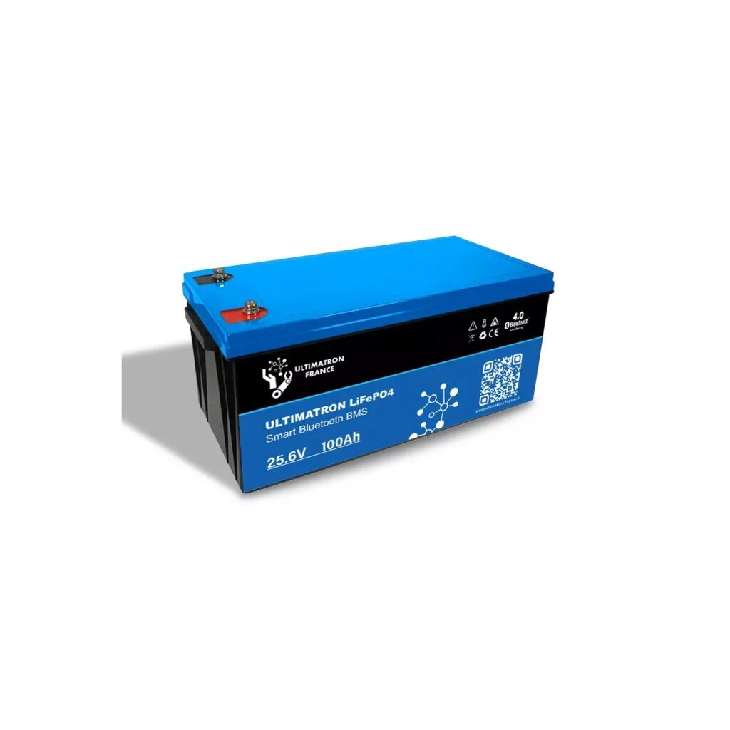 BATTERIE ULTIMATRON LIFEPO4 UBL 24 100 25,6V 100AH BLUETOOTH SMART BMS