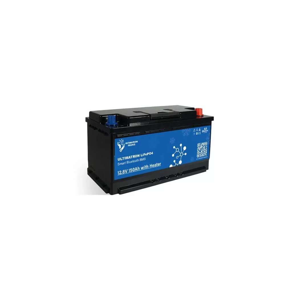 BATTERIE ULTIMATRON LIFEPO4 ULS 12 150H 12,8V 150AH BLUETOOTH SMART BMS HEATER