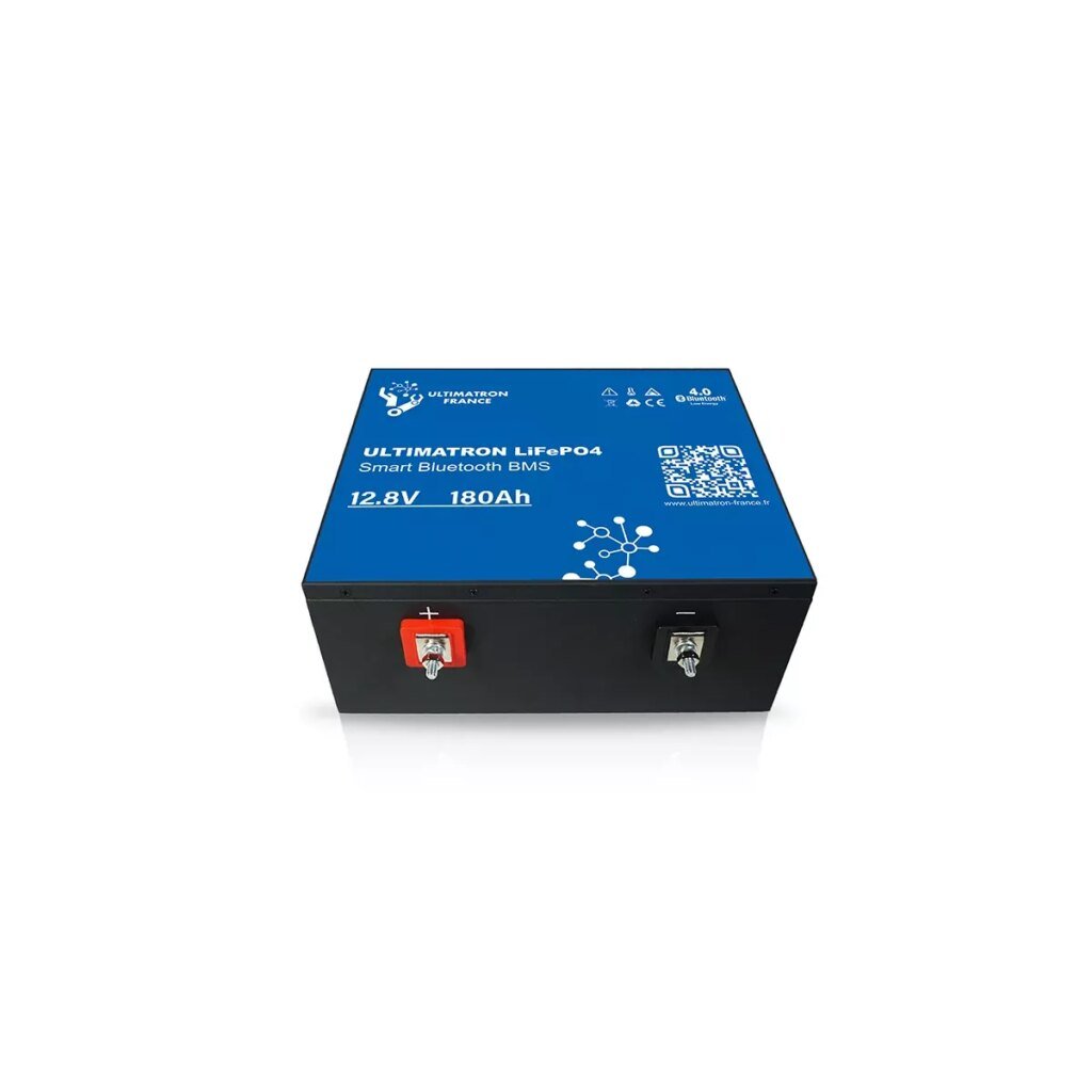 BATTERIE ULTIMATRON LIFEPO4 ULM 12 180 12,8V 180AH BLUETOOTH SMART BMS
