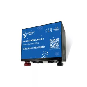 BATTERIE ULTIMATRON LIFEPO4 ULM 12 280H 12,8V 280AH BLUETOOTH SMART BMS HEATER