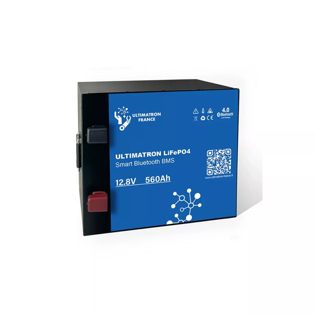 BATTERIE ULTIMATRON LIFEPO4 ULM 12 560 12,8V 560AH BLUETOOTH SMART BMS