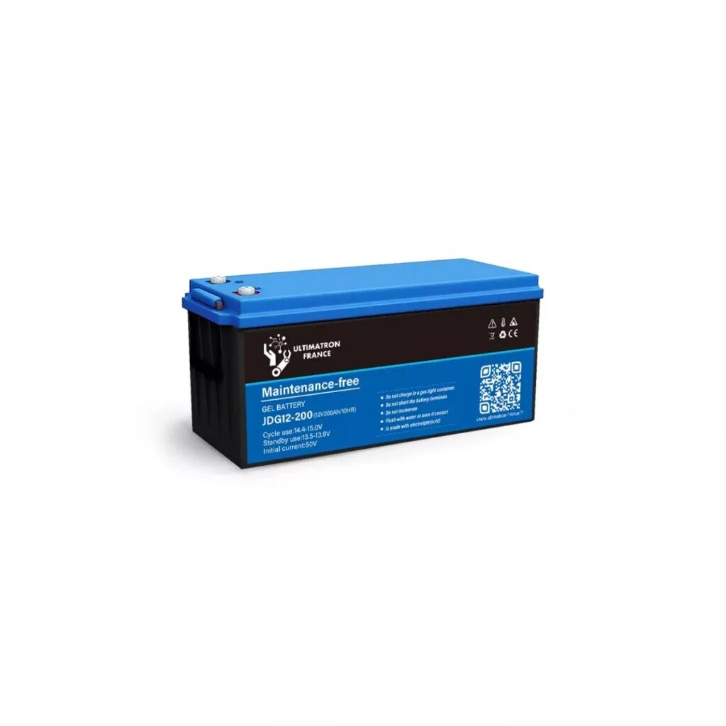 BATTERIE ULTIMATRON GEL DEEP CYCLE JDG 12 200 12V 200AH