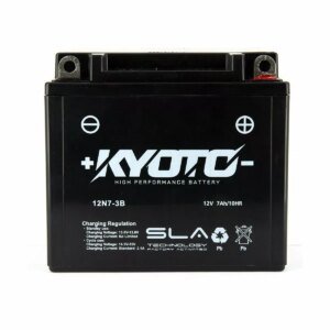 BATTERIE MOTO KYOTO AGM 12N7-3B 12V 7AH 90A