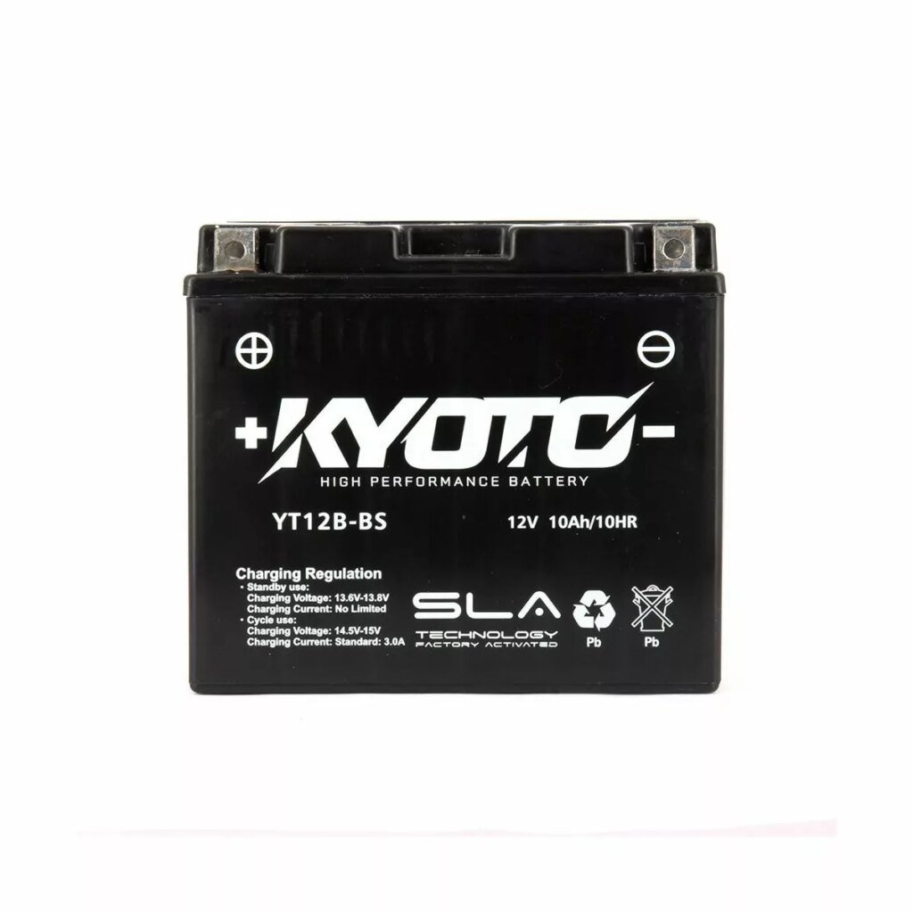BATTERIE MOTO KYOTO YT12B BS 12V 10AH 175A