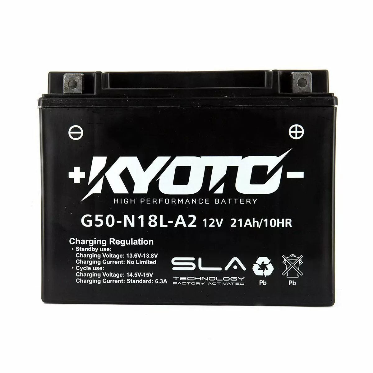 BATTERIE MOTO KYOTO AGM Y50-N18L-A2-LA 12V 19AH 330A BATTERIE MOTO KYOTO AGM Y50-N18L-A2-LA 12V 19AH 330A – Image 1