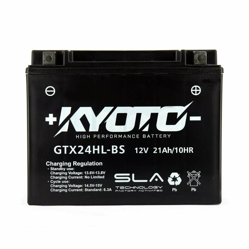 BATTERIE MOTO KYOTO AGM YTX24HL BS 12V 21AH 330A