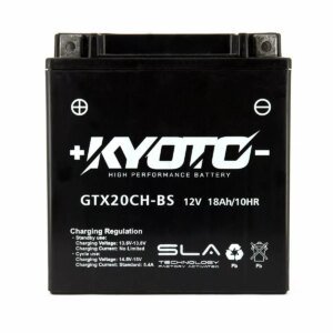 BATTERIE MOTO KYOTO AGM YTX20CH-BS 12V 18AH 230A