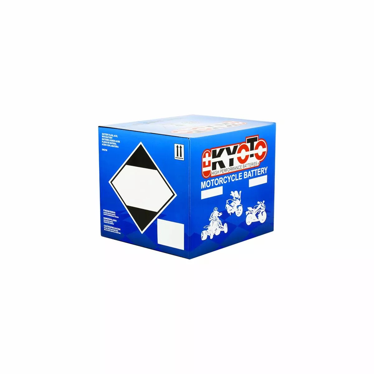 BATTERIE MOTO KYOTO 6N4A-4d 6V 4AH BATTERIE MOTO KYOTO SLA YT14B-BS 12V 12AH 175A – Image 1