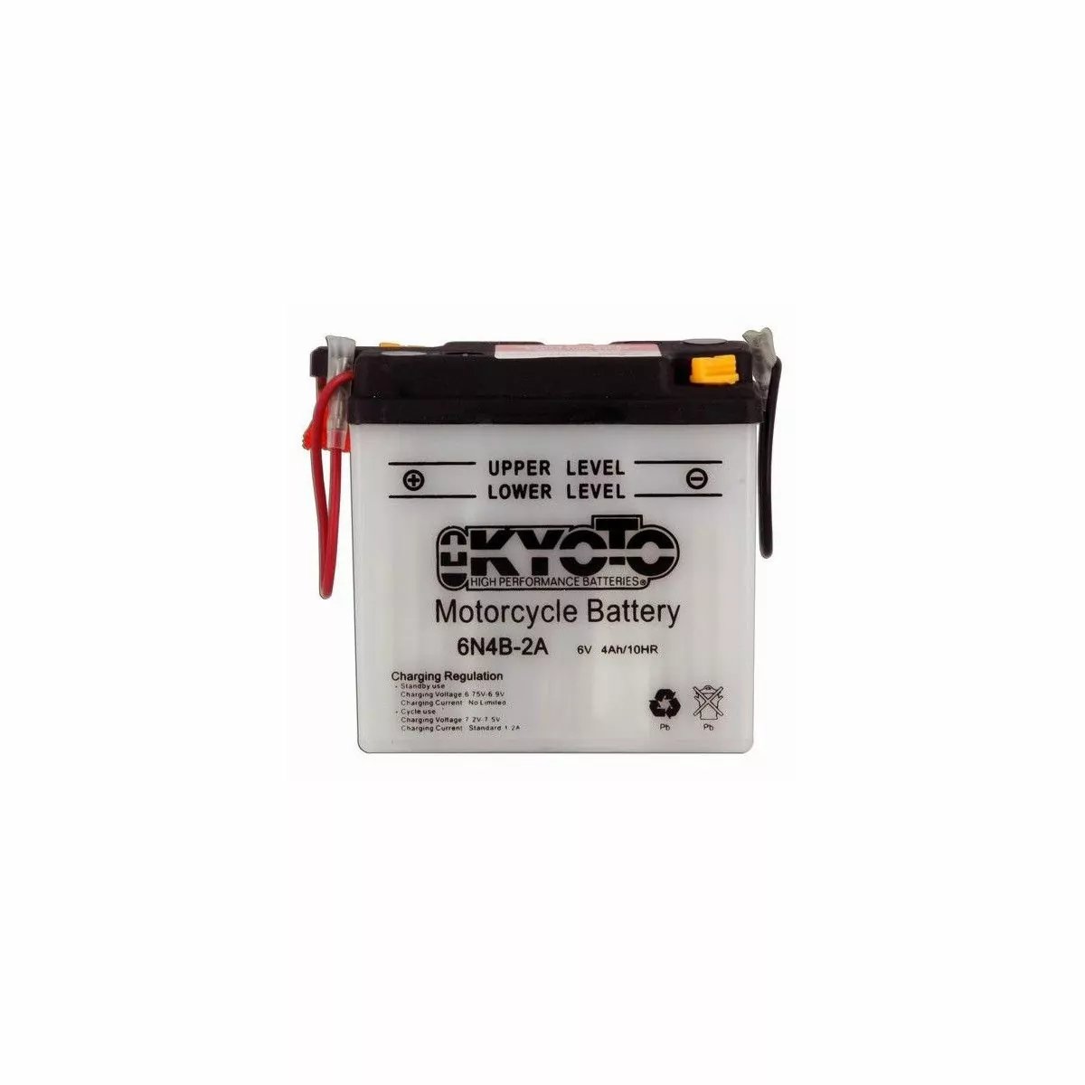 BATTERIE MOTO KYOTO 6N4B-2A 6V 4AH BATTERIE MOTO KYOTO SLA YTX12-BS 12V 10AH 130A – Image 1