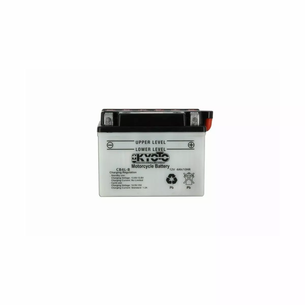 BATTERIE MOTO KYOTO YB4L-B 12V 4AH 50A BATTERIE MOTO KYOTO YB5L-B 12V 5AH 55A – Image 1