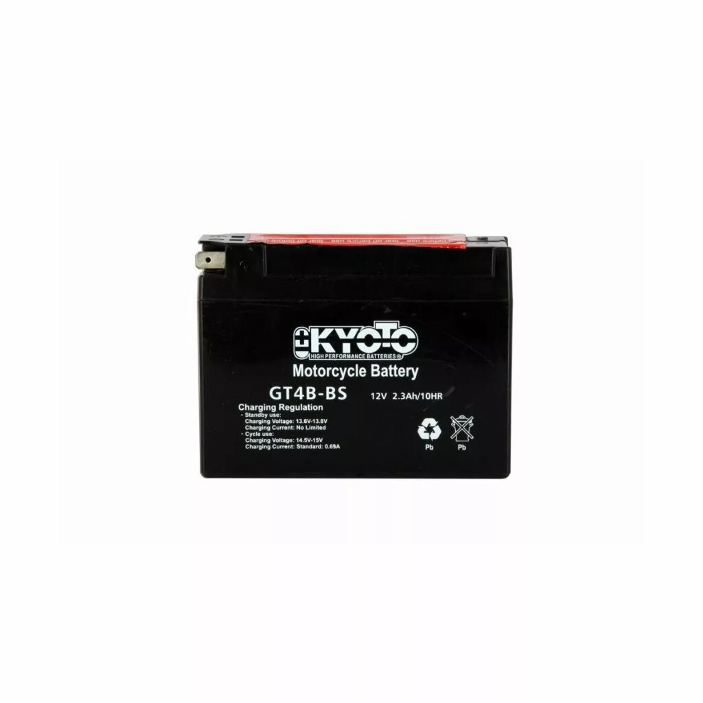 BATTERIE MOTO KYOTO AGM YT4B BS 12V 2,3AH 20A