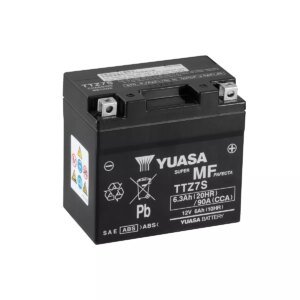 BATTERIE MOTO YUASA TTZ7S 12V 6AH 90A