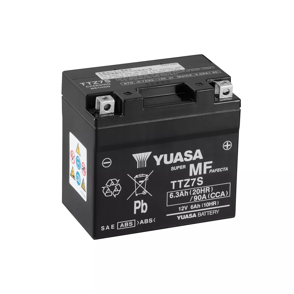 BATTERIE MOTO YUASA TTZ7S 12V 6AH 90A BATTERIE MOTO YUASA TTZ7S 12V 6AH 90A – Image 1