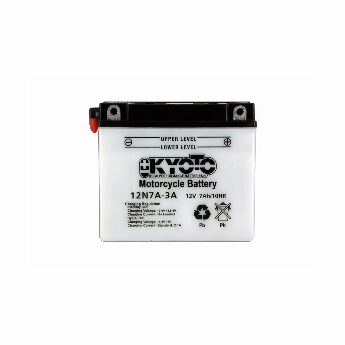 BATTERIE MOTO KYOTO 12N7A-3A 12V 7AH 70A BATTERIE MOTO KYOTO 12N7A-3A 12V 7AH 70A – Image 1