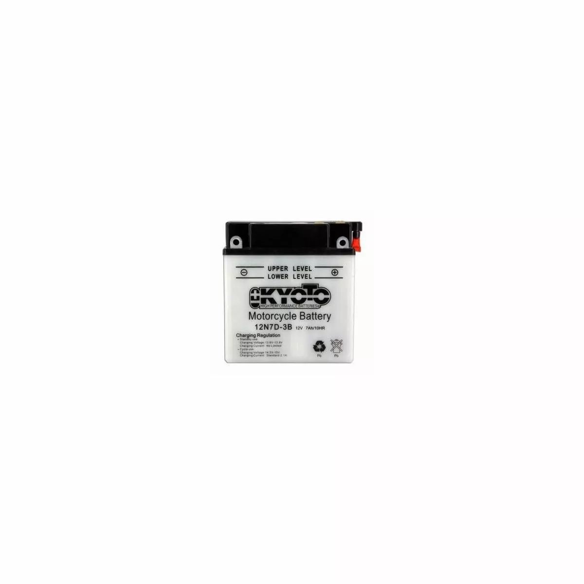 BATTERIE MOTO KYOTO 12N7D-3B 12V 7AH 74A BATTERIE MOTO KYOTO 12N7D-3B 12V 7AH 74A – Image 1