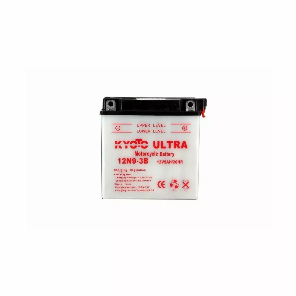 BATTERIE MOTO KYOTO 12N9-3B 12V 9AH 85A BATTERIE MOTO KYOTO YB10L-A2 12V 11AH 120A – Image 1