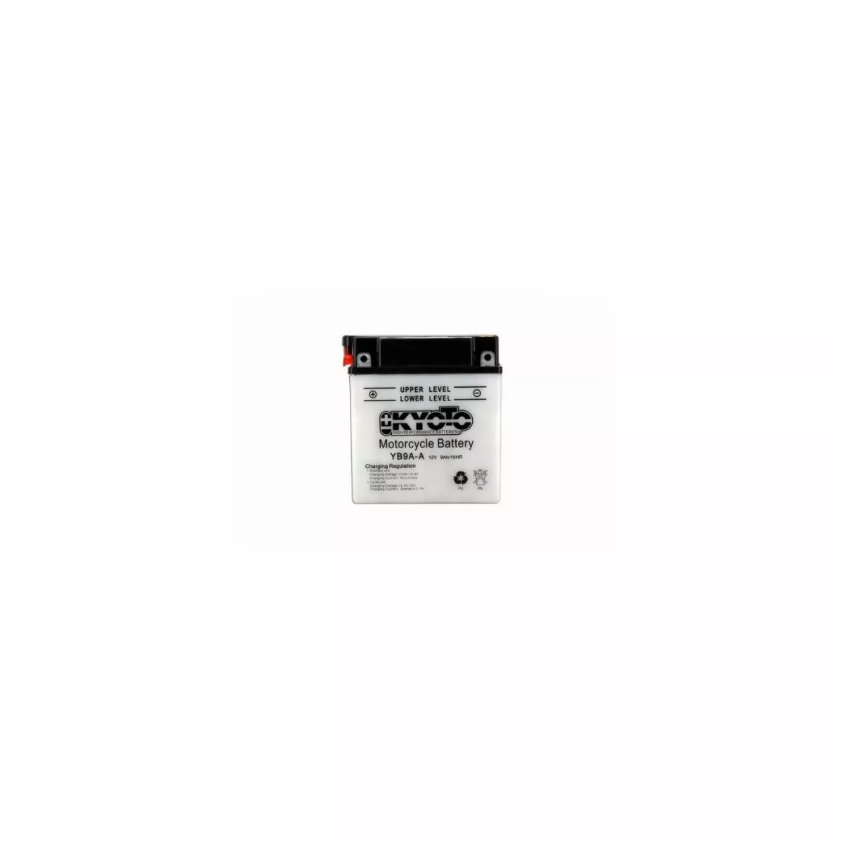 BATTERIE MOTO KYOTO YB9A-A 12V 9AH 130A BATTERIE MOTO KYOTO YB9A-A 12V 9AH 130A – Image 1