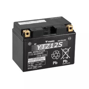 BATTERIE MOTO YUASA MF YTZ12S 12V 11AH 210A