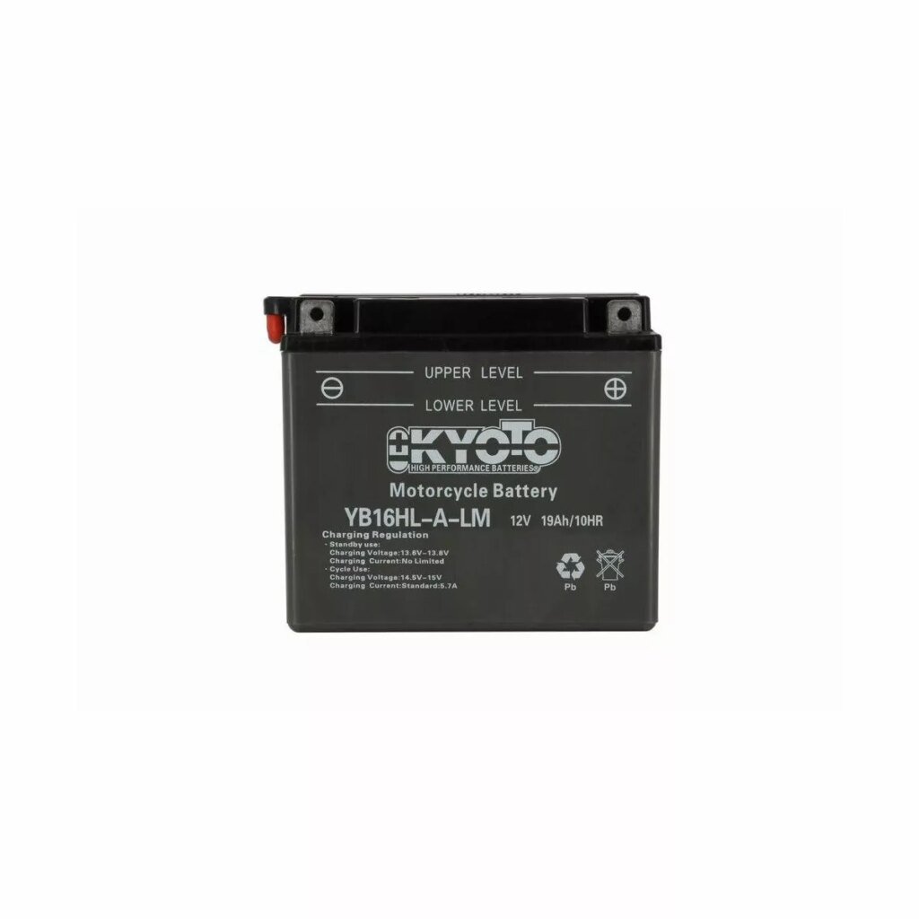 BATTERIE MOTO KYOTO YB16HL A LM 12V 19AH 220A