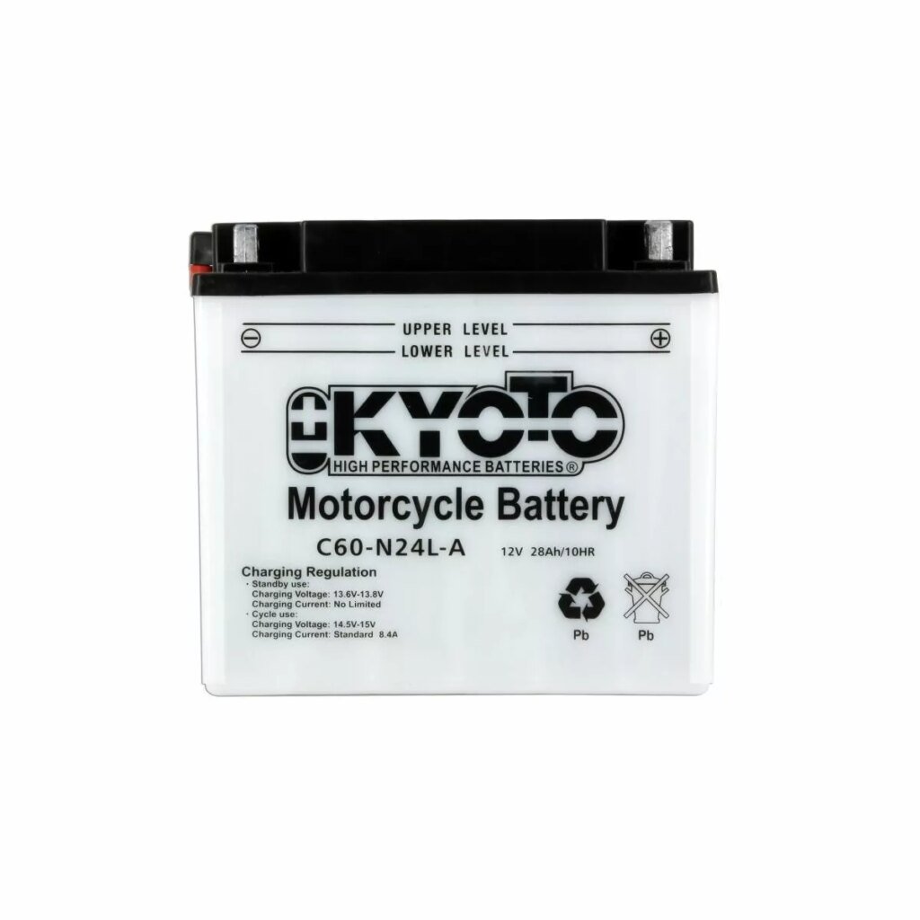 BATTERIE MOTO KYOTO Y60 N24L A 12V 28AH 280A