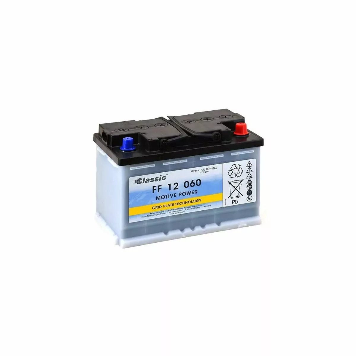 BATTERIE SONNENSCHEIN GNB CLASSIC MOTIVE POWER 12V 75AH BATTERIE SONNENSCHEIN GNB CLASSIC MOTIVE POWER 12V 75AH – Image 1