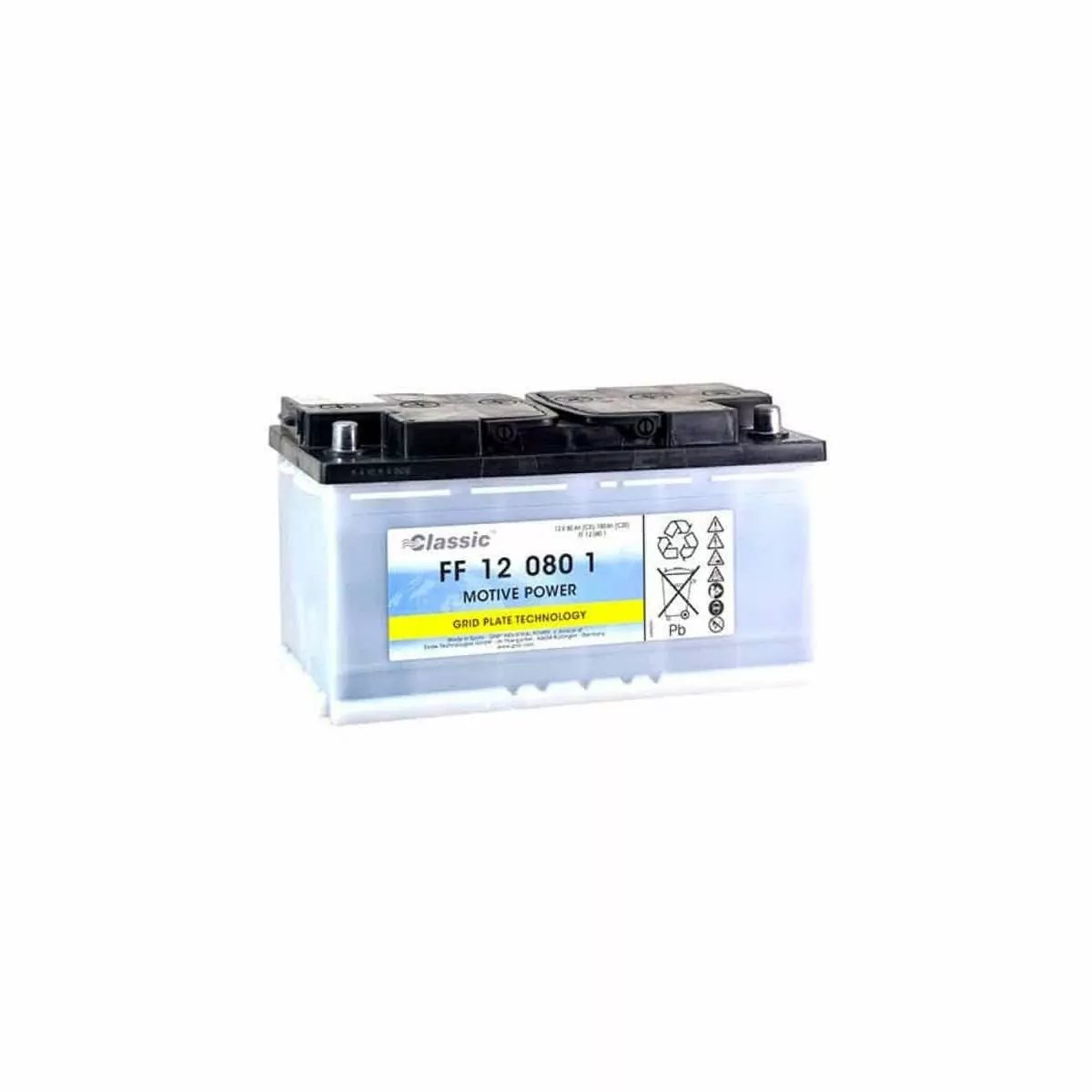 BATTERIE SONNENSCHEIN GNB CLASSIC MOTIVE POWER 12V 100AH BATTERIE SONNENSCHEIN GNB CLASSIC MOTIVE POWER 12V 100AH – Image 1