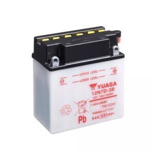 BATTERIE MOTO YUASA 12N7D-3B 12V 7AH 70A