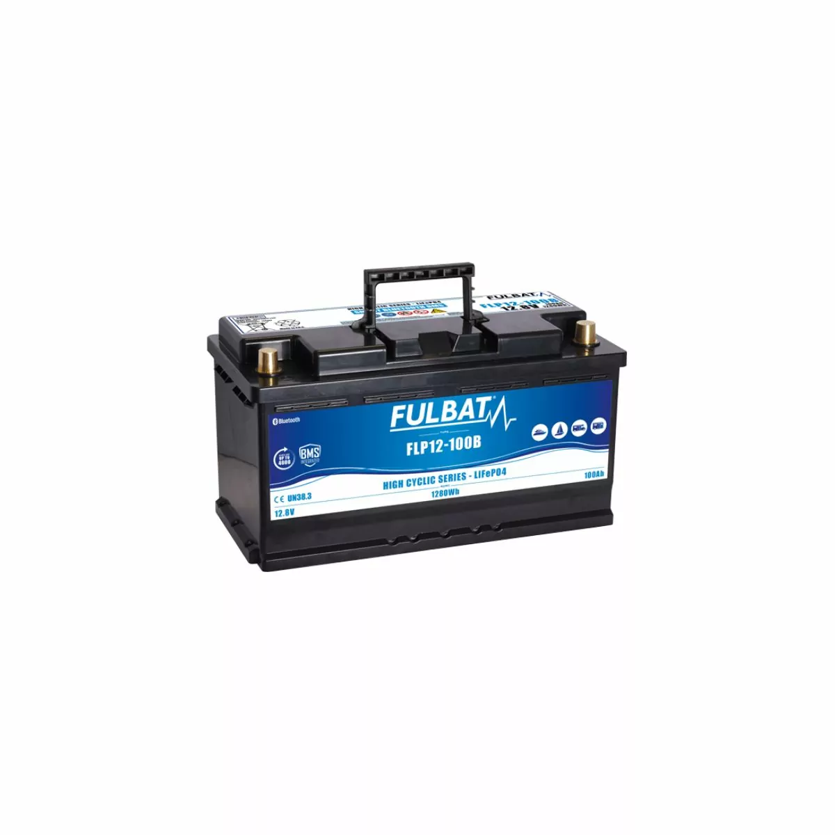 BATTERIE FULBAT LIFEPO - FLP12-100B (L5) SMART BATTERIE FULBAT LIFEPO - FLP12-100B (L5) SMART – Image 1