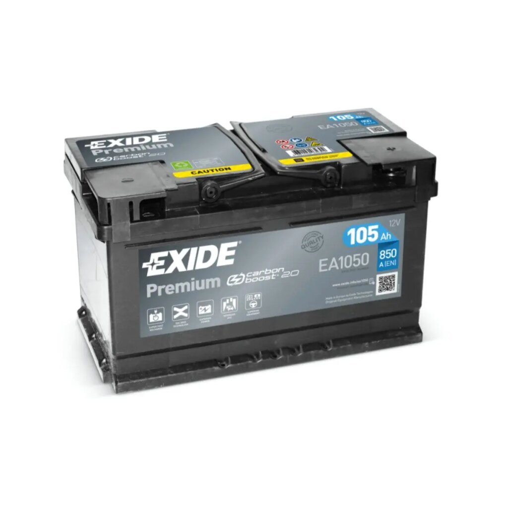 BATTERIE EXIDE PREMIUM EA1050 12V 105AH 850A