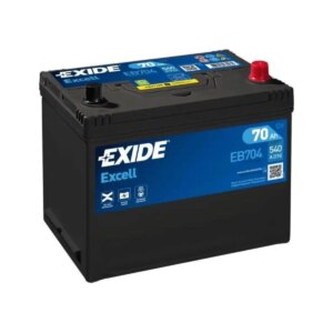 BATTERIE EXIDE EXCELL EB704 12V 70AH 540A