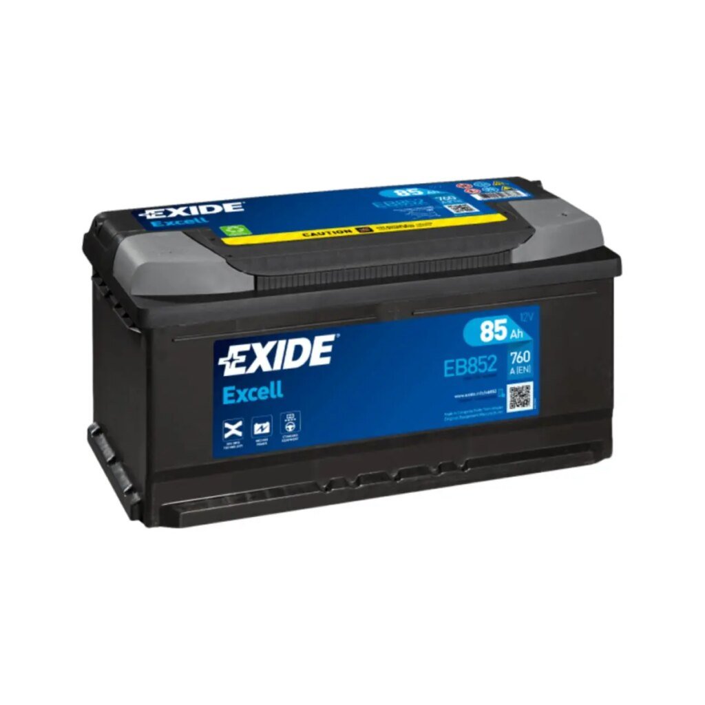 BATTERIE EXIDE EXCELL EB852 12V 85AH 760A