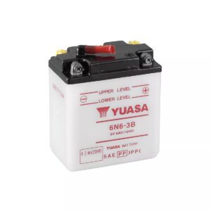 BATTERIE MOTO YUASA 6N6-3B 6V 6AH