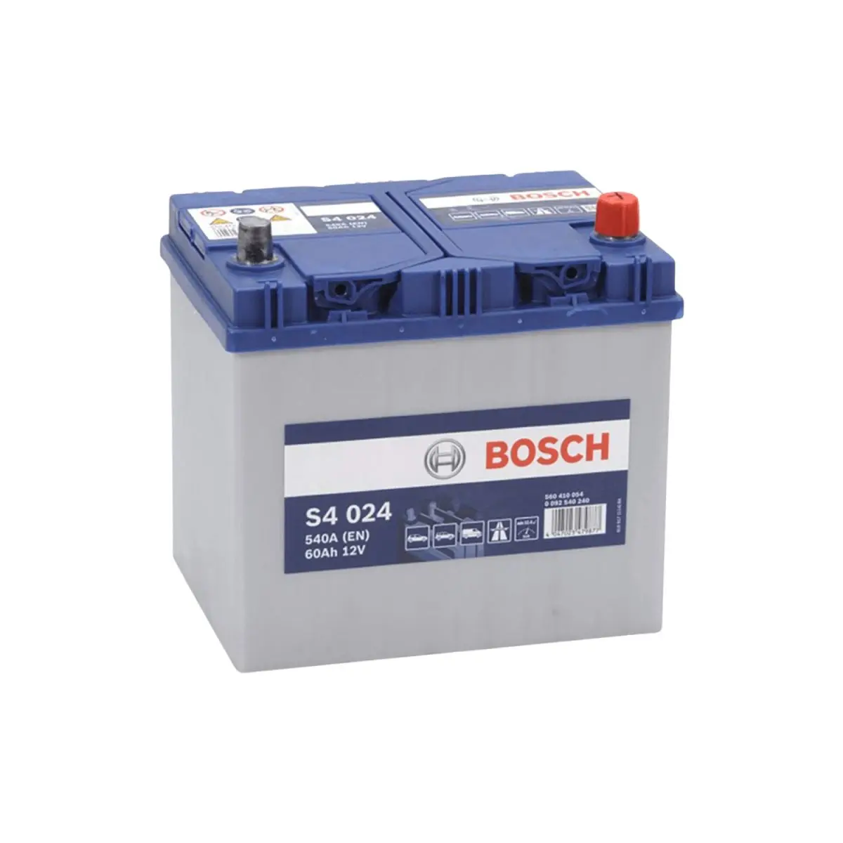 BATTERIE BOSCH S4024 12V 60AH 540A(EN) BATTERIE BOSCH S5011 12V 85AH 800A(EN) L4 – Image 1
