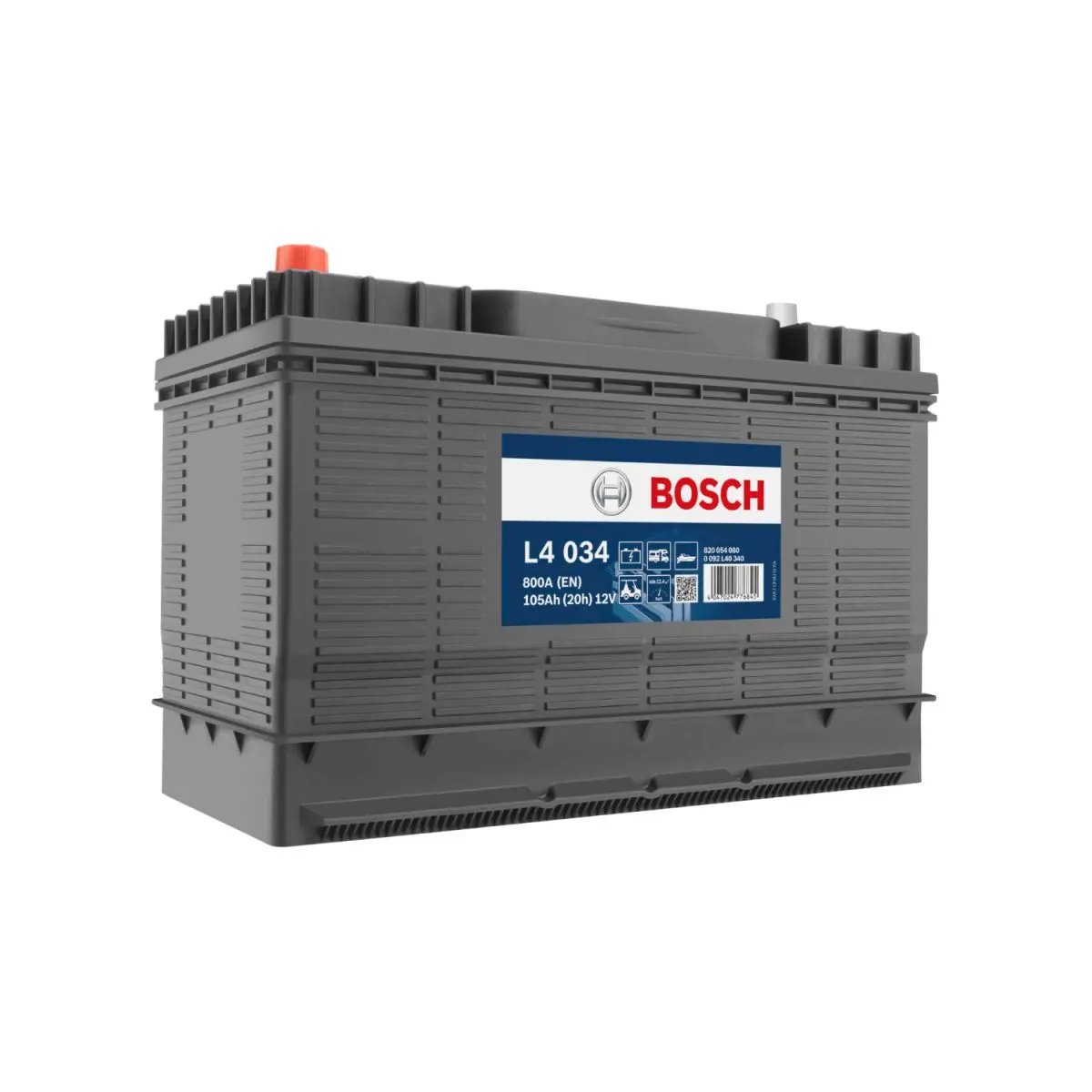 BATTERIE BOSCH L4034 12V 105AH 800A(EN) BATTERIE BOSCH L4034 12V 105AH 800A(EN) – Image 1