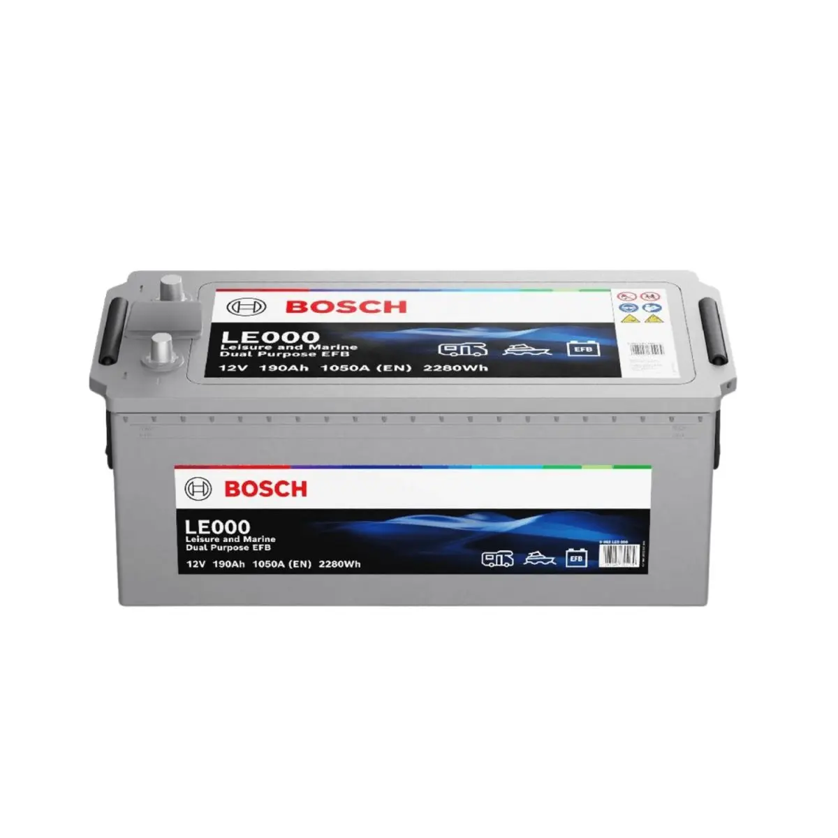 BATTERIE BOSCH EFB LE000 12V 190AH 1050A(EN) BATTERIE BOSCH EFB LE000 12V 190AH 1050A(EN) – Image 1