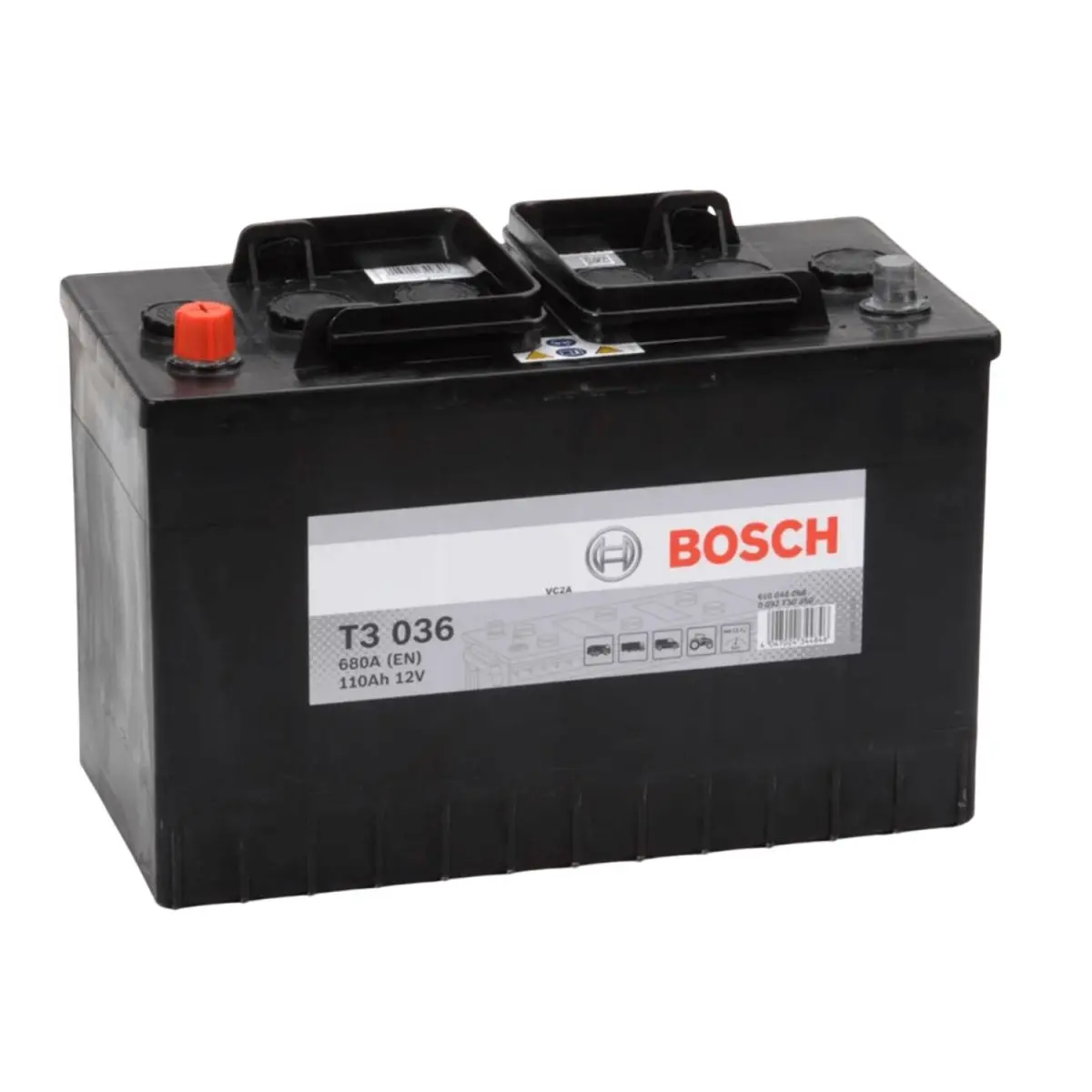 BATTERIE BOSCH T3036 12V 110AH 680A(EN) BATTERIE BOSCH T3036 12V 110AH 680A(EN) – Image 1