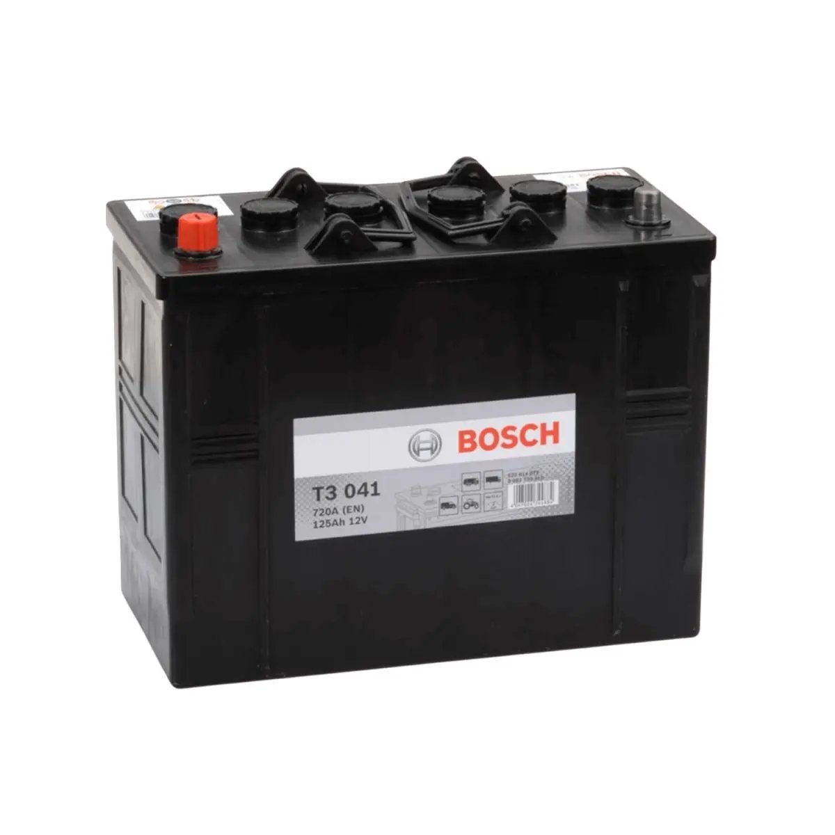 BATTERIE BOSCH T3041 12V 125AH 720A(EN) BATTERIE BOSCH T3041 12V 125AH 720A(EN) – Image 1