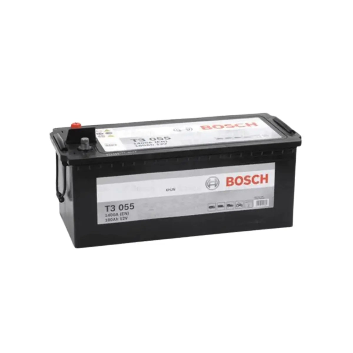 BATTERIE BOSCH T3055 12V 180AH 1400A(EN) BATTERIE BOSCH T3055 12V 180AH 1400A(EN) – Image 1